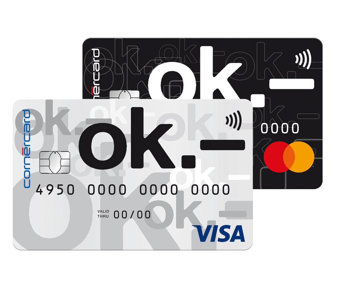 Bestell dir deine personalisierte ok.– Prepaid VISA oder ok.– Prepaid Mastercard.