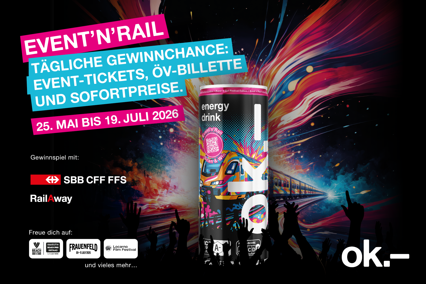 Event-Tickets gewinnen!