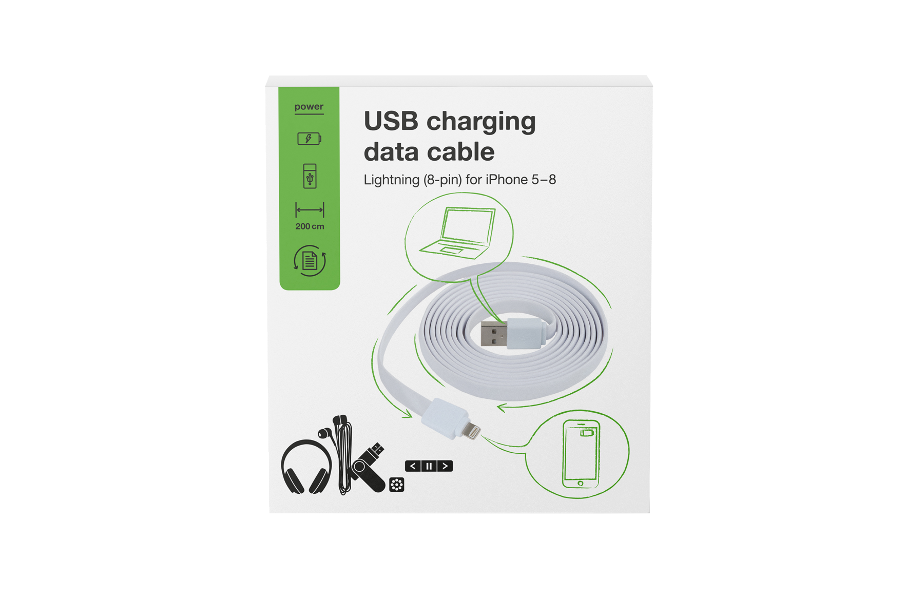 USB charging data cable