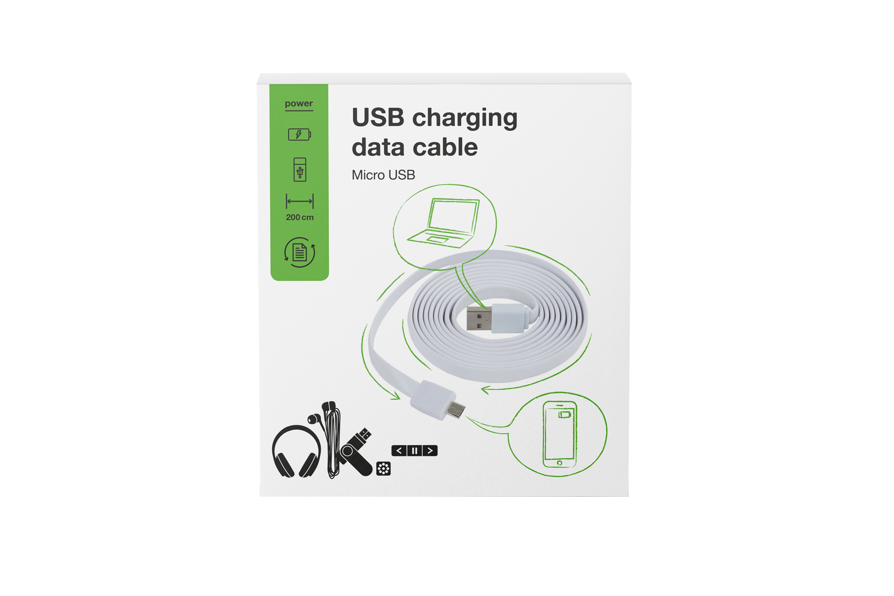 USB charging data cable