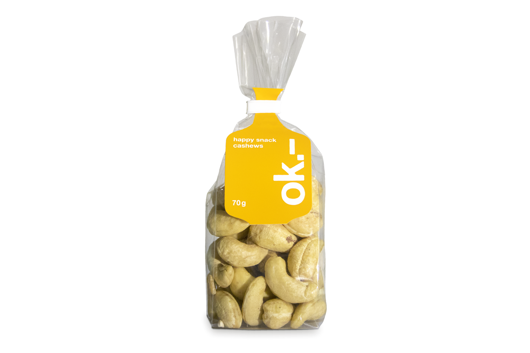 ok.– happy snack cashews