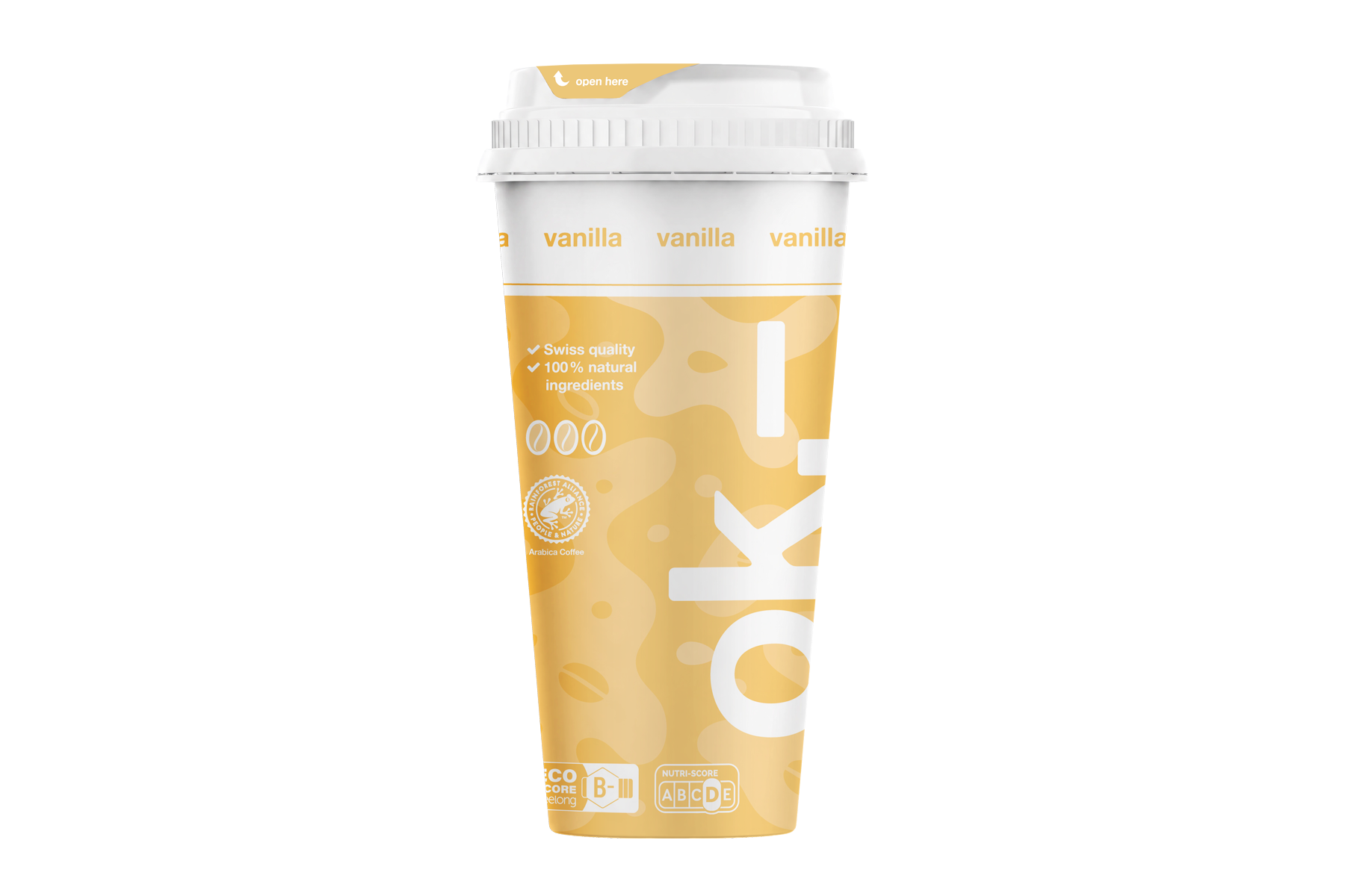 ok.– ice coffee vanilla
